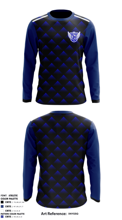 Arkansas Crew 96898524 Long Sleeve Performance Shirt - 2