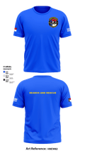 Mountain Rescue Team 1 22343308 Short Sleeve Performance Shirt - 1