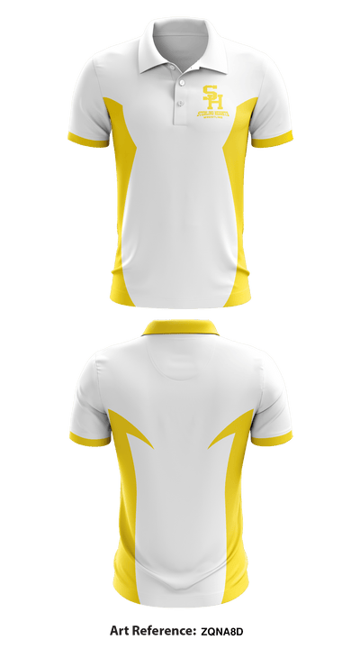 Sterling Heights High School Wrestling 39870175 Short Sleeve Performance Polo - 1