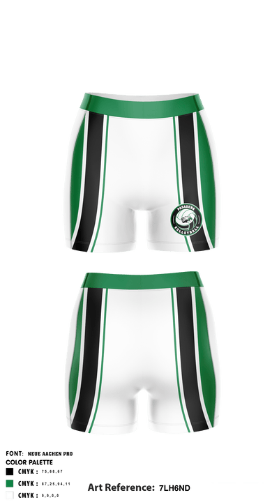 Pasadena High School Women's Volleyball 53798990 Compression Shorts - 2