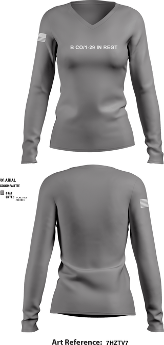 Women's Long Sleeve Vneck Shirt, , , Teamtime, Team time, sublimation, custom sports apparel, team uniforms, spirit wear, spiritwear, sports uniforms, custom shirts, team store, custom team store, fundraiser sports, apparel fundraiser