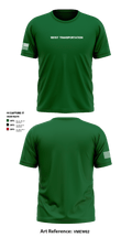 1051st Transportation 729902 Short Sleeve Performance Shirt - 1