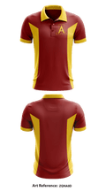 Arlington High School Cheer 94877898 Short Sleeve Performance Polo - 1