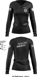 Cjtf oir 60764644 Women's Long Sleeve V-neck Shirt - 1