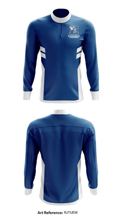 Lincoln-Way East High School Wrestling 5999418 Quarter Zip Jacket - 1