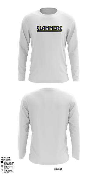 Long Sleeve Performance Shirt, Slammers FP, Softball, Teamtime, Team time, sublimation, custom sports apparel, team uniforms, spirit wear, spiritwear, sports uniforms, custom shirts, team store, custom team store, fundraiser sports, apparel fundraiser
