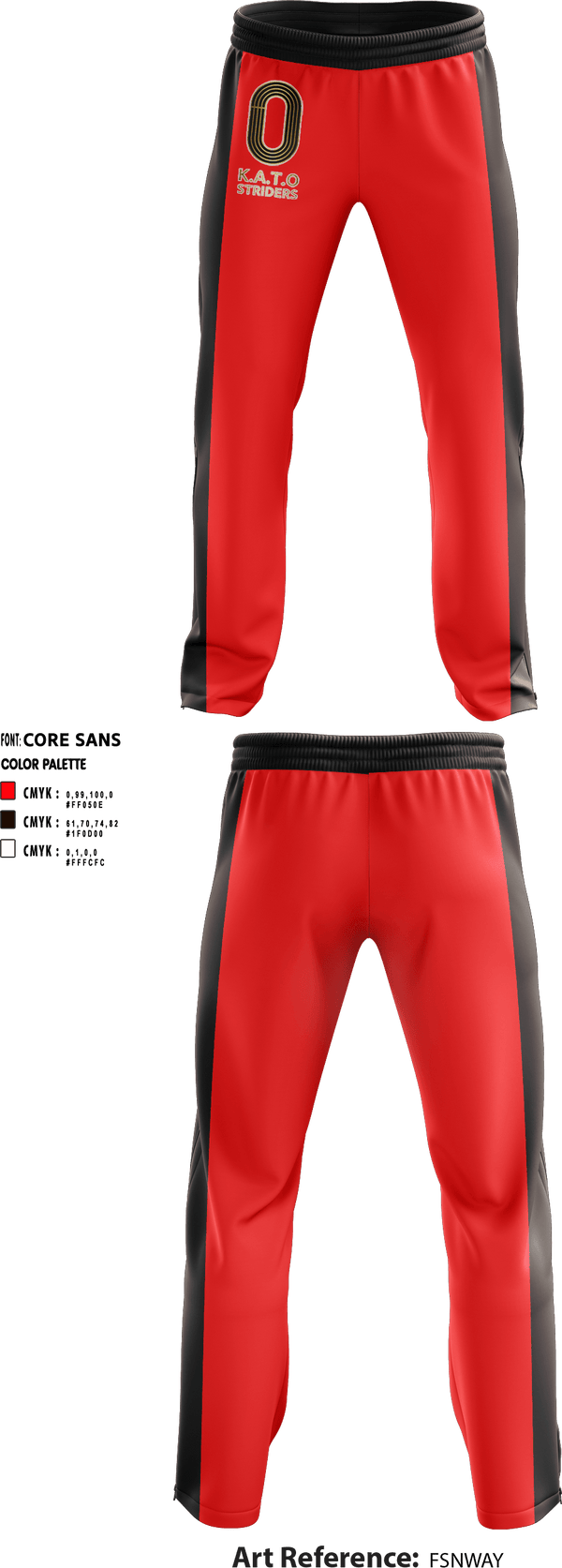Sweatpants, K.A.T.O  STRIDERS, Track & Field, Teamtime, Team time, sublimation, custom sports apparel, team uniforms, spirit wear, spiritwear, sports uniforms, custom shirts, team store, custom team store, fundraiser sports, apparel fundraiser