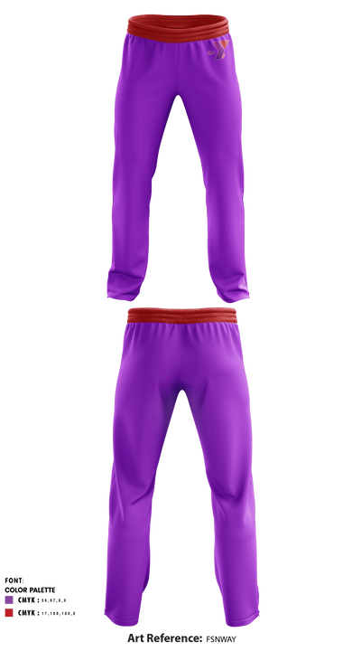 YMCA Of Concord 79521334 Sweatpants - 1