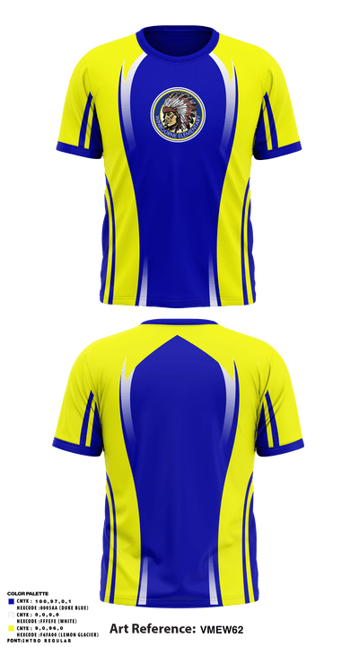 Indians esports 62393830 Short Sleeve Performance Shirt - 1