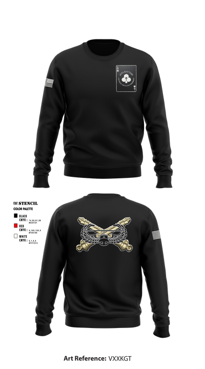 Aces Battery 2-32 FAR 74459928 Crew Neck Sweatshirt - 2