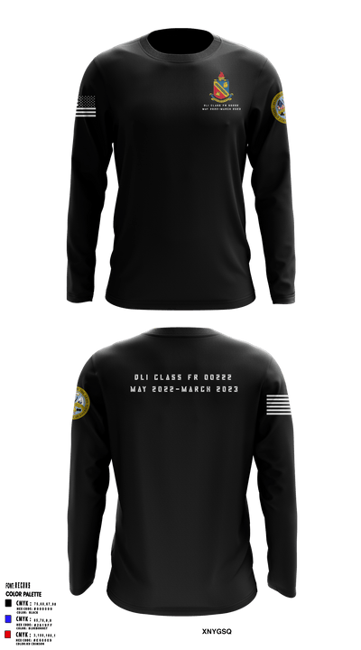 DLI Class FR 00222 37640157 Long Sleeve Performance Shirt - 1