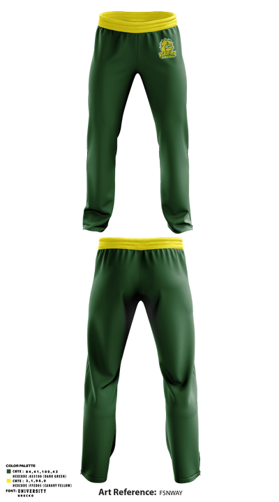 Wilberforce University Basketball 73208937 Sweatpants - 1