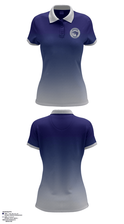 Jemison High School Tennis 98193156 Women's Short Sleeve Performance Polo  - 1