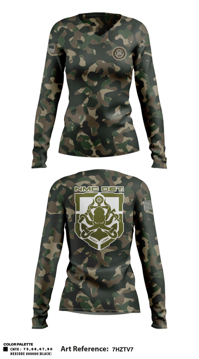 Ballast Point Arsenal 42030988 Women's Long Sleeve V-neck Shirt - 4