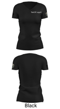 Test SF Logo 16004450 Women's Short Sleeve V-neck Shirt - 5