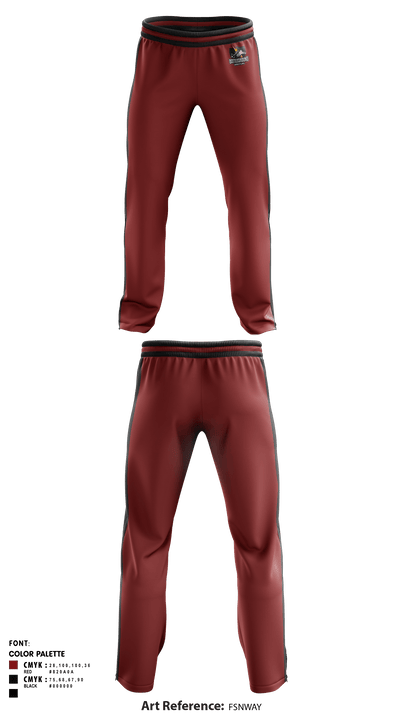 BATTLEGROUND WRESTLING 37344542 Sweatpants - 1