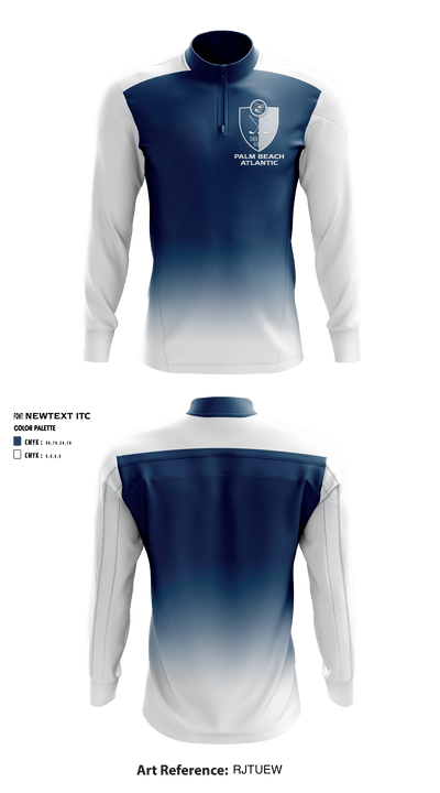 Palm Beach Atlantic University Golf 13723448 Quarter Zip Jacket - 1