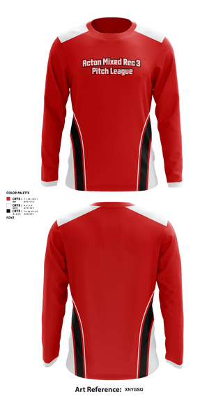 Long Sleeve Performance Shirt, Acton Mixed Rec 3 Pitch League, Baseball, Teamtime, Team time, sublimation, custom sports apparel, team uniforms, spirit wear, spiritwear, sports uniforms, custom shirts, team store, custom team store, fundraiser sports, apparel fundraiser