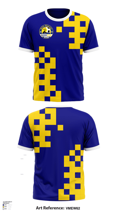 Hilo Ayso Region 274 Soccer 9795478 Short Sleeve Shooting Shirt - 1