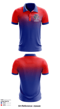 Cousino High School Swimming 58833013 Short Sleeve Performance Polo - 1