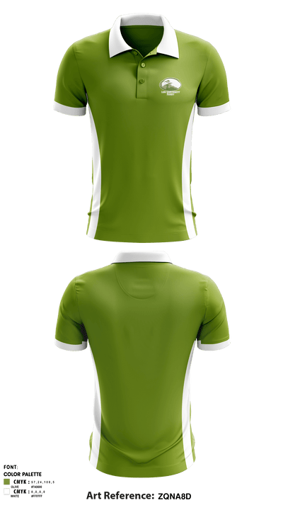 liferunningeagles 11233911 Short Sleeve Performance Polo - 1