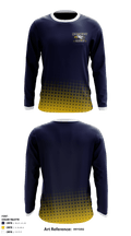 Northeast High School Swimming 60697061 Long Sleeve Performance Shirt - 1
