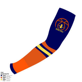 Arm Sleeve, Illinois Impact Basketball, Men's Basketball, Teamtime, Team time, sublimation, custom sports apparel, team uniforms, spirit wear, spiritwear, sports uniforms, custom shirts, team store, custom team store, fundraiser sports, apparel fundraiser