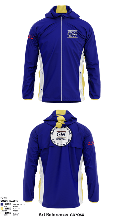 GWUH CTACC 32972815 Windbreaker - 1