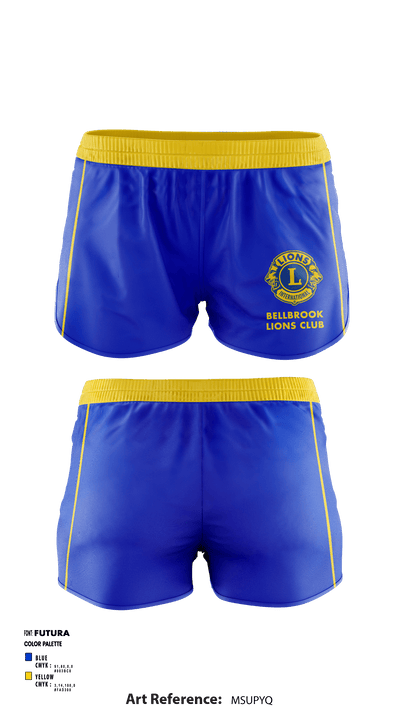 Bellbrook Lions Club 1356067 Women's Shorts - 1