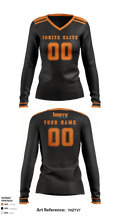 Ignite Elite Volleyball 93841620 Women's Long Sleeve V-neck Shirt - 3
