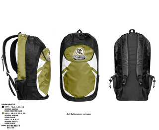 Gear Bag, Colbert County Youth Football, Football, Teamtime, Team time, sublimation, custom sports apparel, team uniforms, spirit wear, spiritwear, sports uniforms, custom shirts, team store, custom team store, fundraiser sports, apparel fundraiser