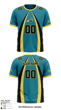 NE Thunder Football 21044517 Short Sleeve Performance Shirt - 2