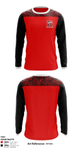 Renton Redhawks 34124165 Long Sleeve Performance Shirt - 1