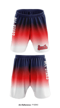 Diamond Bar Girls Softball 1743931 Athletic Shorts With Pockets - 1