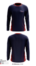 London Christian Academy 30666411 Long Sleeve Performance Shirt - 1