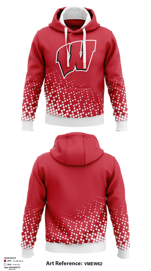 Hoodie, University of Wisconsin swimming and diving, School Spirit Store, Teamtime, Team time, sublimation, custom sports apparel, team uniforms, spirit wear, spiritwear, sports uniforms, custom shirts, team store, custom team store, fundraiser sports, apparel fundraiser