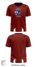 Luella Middle School Football 46435143 Short Sleeve Performance Shirt - 1