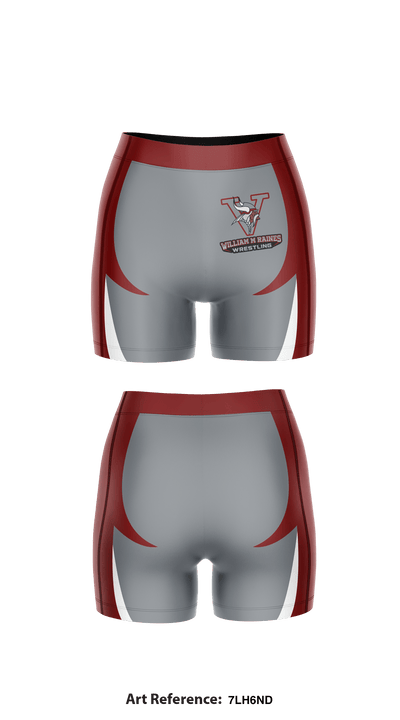 William M Raines Wrestling 47618796 Compression Shorts - 1