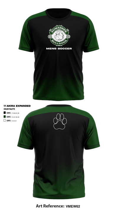 Suwannee Soccer 6092449 Short Sleeve Performance Shirt - 3