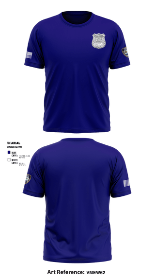 Short Sleeve Performance Shirt, , Police, Teamtime, Team time, sublimation, custom sports apparel, team uniforms, spirit wear, spiritwear, sports uniforms, custom shirts, team store, custom team store, fundraiser sports, apparel fundraiser