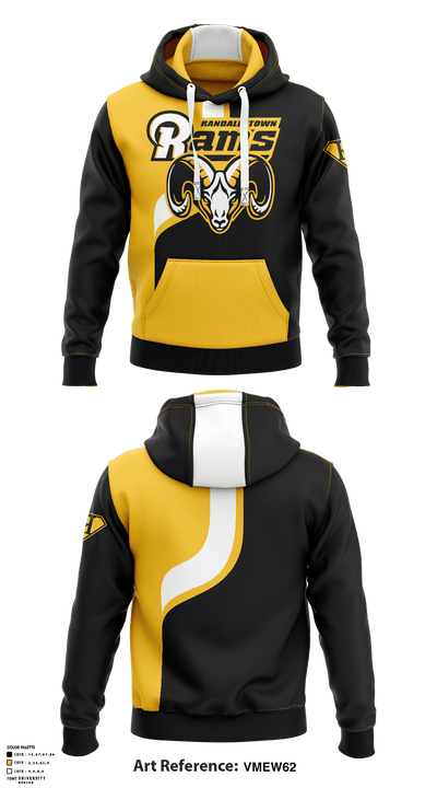 Randallstown HS Track & Field 24180496 Hoodie - 1