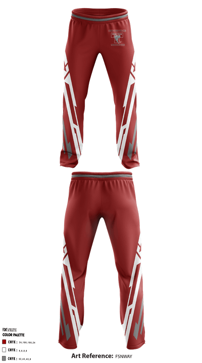 Camden County Technical High School-Pennsauken Campus Cheer 65284337 Sweatpants - 1
