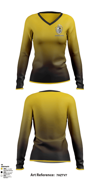 Women's Long Sleeve Vneck Shirt, Lutheran South High School Tennis, Tennis, Teamtime, Team time, sublimation, custom sports apparel, team uniforms, spirit wear, spiritwear, sports uniforms, custom shirts, team store, custom team store, fundraiser sports, apparel fundraiser