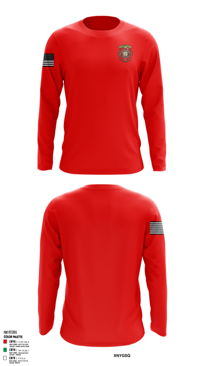 Fire District 13 77914286 Long Sleeve Performance Shirt - 1