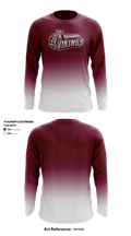 Danville High School Golf 22144518 Long Sleeve Performance Shirt - 1