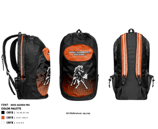 Gear Bag, Warren-Alvarado-Oslo High School Women's Volleyball, Women's Volleyball, Teamtime, Team time, sublimation, custom sports apparel, team uniforms, spirit wear, spiritwear, sports uniforms, custom shirts, team store, custom team store, fundraiser sports, apparel fundraiser