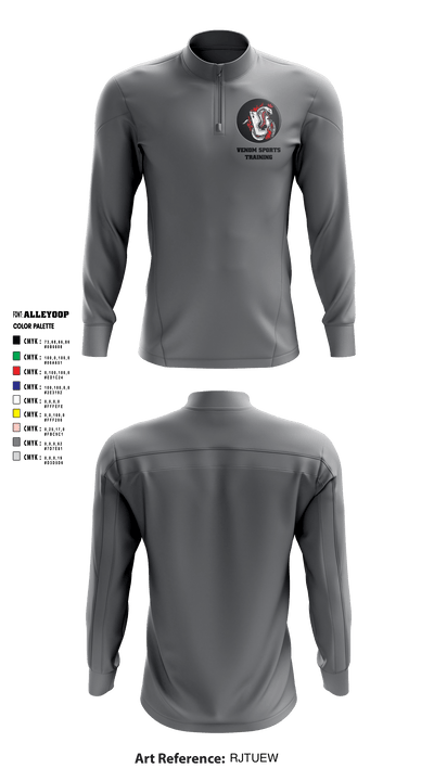 Venom Sports Training 59845358 Quarter Zip Jacket - 8 (1)