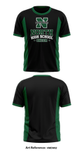 North High School Cheer 76587245 Short Sleeve Performance Shirt - 1