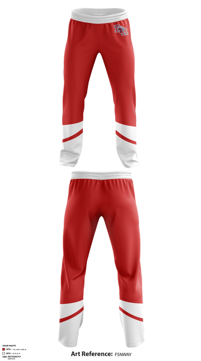 Bridgewater-Raynham Regional High School Hockey 84238221 Sweatpants - 2