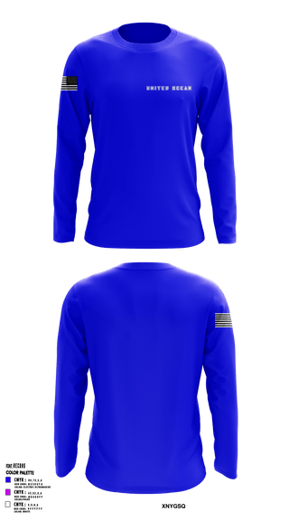 Long Sleeve Performance Shirt, , Space Force, Teamtime, Team time, sublimation, custom sports apparel, team uniforms, spirit wear, spiritwear, sports uniforms, custom shirts, team store, custom team store, fundraiser sports, apparel fundraiser